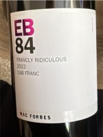 Mac Forbes EB84 Francly Ridiculous Cab Franc
