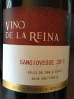 Vino de la Reina Sangiovese