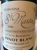 Caves St Martin De Nos Rochers Pinot Blanc Grand Premier Cru