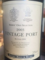 Quinta de La Rosa Berry's Own Selection Vintage Port