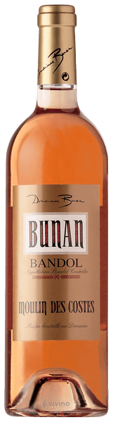 Domaines Bunan Moulin des Costes Bandol Rosé
