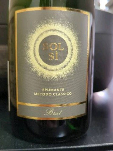 希少 Solsi Spumante Metodo Classico Brut Talento-Trento DOC Spumante Metodo Classico Brut Solsì Arpa