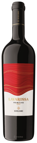 Vinho Giuliani Tinto Seco Itália Lavarossa Primitivo 2019 750ml