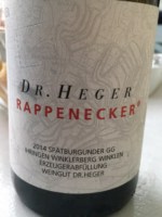 Dr. Heger Rappenecker Spätburgunder GG