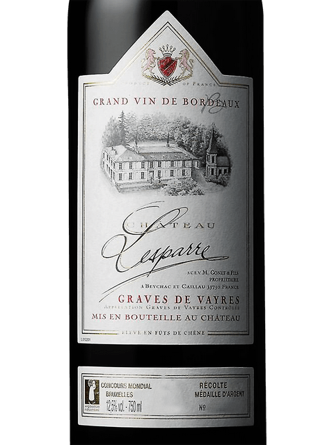 Château Lesparre Graves de Vayres Rouge | Vivino English