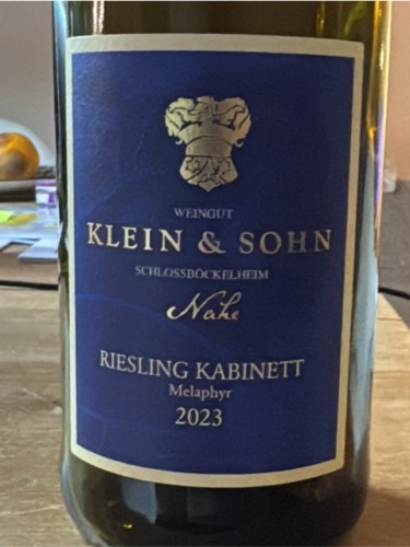 Klein & Sohn Riesling Kabinett Melaphyr | Vivino US