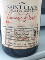Saint Clair Family Estate Pioneer Block 27 Buzz Block Sauvignon Blanc