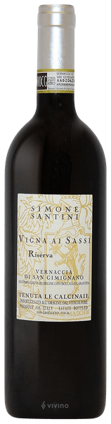 Tenuta Le Calcinaie Vigna ai Sassi Riserva Vernaccia di San Gimignano