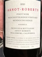 Arnot-Roberts Manchester Ridge Vineyard Pinot Noir