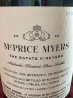McPrice Myers The Estate Vineyard GSM