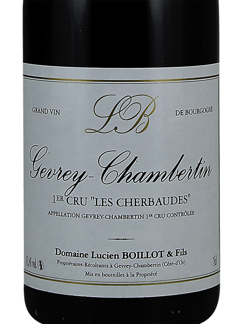Lucien Boillot & Fils Gevrey-Chambertin 1er Cru 'Les Cherbaudes