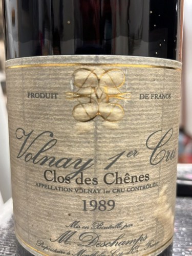 Marc Deschamps Volnay 1er Cru 'Clos des Chênes' | Vivino English