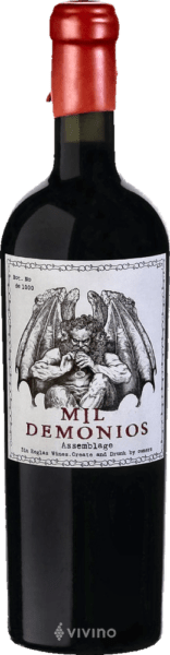 Vinho Bodega Sin Reglas Wines Tinto Seco Argentina Mil Demonios Assemblage Blend 2023 750ml
