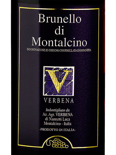 Verbena Brunello di Montalcino Vivino English
