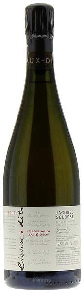 N.V. Jacques Selosse Lieux-dits Mareuil Sur Ay Sous le Mont Extra