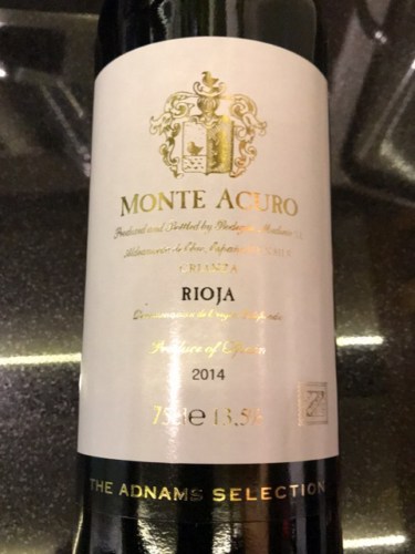 2014 Monte Acuro The Adnams Selection Crianza | Vivino Italia