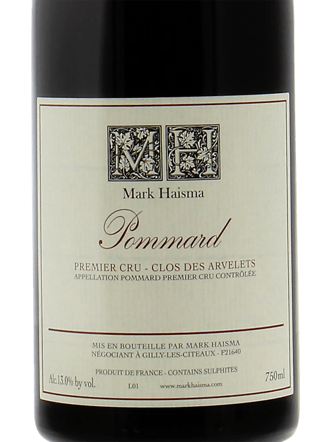 Mark Haisma Pommard 1er Cru 'Les Arvelets' | Vivino English