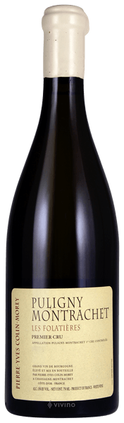 Pierre-Yves Colin-Morey Puligny-Montrachet Premier Cru Les Folatières