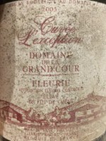 Domaine de la Grand'Cour - Jean Louis Dutraive Cuvée L'Exception Fleurie