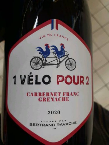 Bertrand Ravache Vélo Pour Cabernet Franc Grenache Vivino