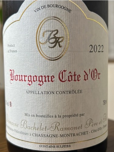 Domaine Bachelet-Ramonet Bourgogne Côte d’Or | Vivino English
