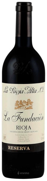 La Rioja Alta La Fundación Reserva