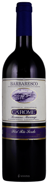 Ca' Rome' Barbaresco Söri Rio Sordo