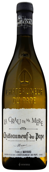Vignobles Mayard La Crau de ma Mère Châteauneuf-du-Pape Blanc