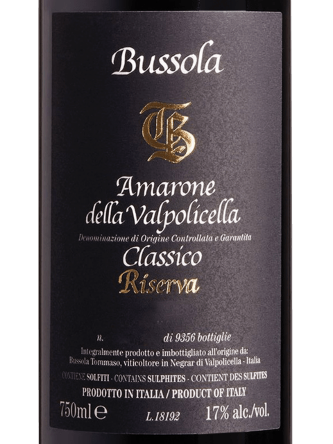 Amarone della Valpolicella Classico Riserva