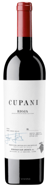 Vinho Cupani Tinto Seco Espanha Tempranillo 2018 750ml