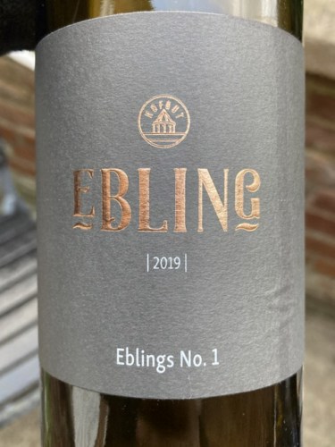 Hofgut Ebling Ebling's No 1 Trocken | Vivino US