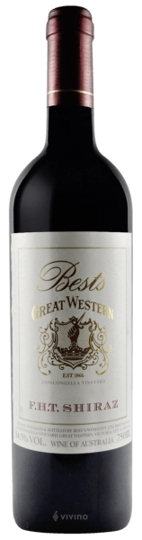 Best's Concongella Vineyard F.H.T Shiraz