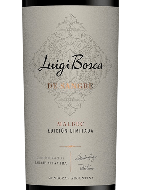 De Sangre Edición Limitada Malbec