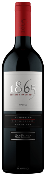 San Pedro 1865 Selected Vineyards Valle de Uco Malbec