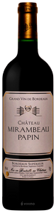 Landeau Château Mirambeau Papin Bordeaux Supérieur N.V.
