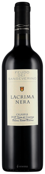 Feudo dei Sanseverino Lacrima Nera Terre di Cosenza Pollino Riserva