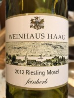 Fritz Haag Riesling Feinherb
