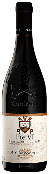 M. Chapoutier Pie VI Châteauneuf-du-Pape