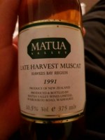 Matua Muscat Late Harvest