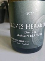 Les Vins de Vienne - Cuilleron-Gaillard-Villard Maison Blanche Lieu-Dit Crozes-Hermitage