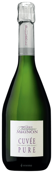 Pierre Mignon Cuvée Pure Zéro Dosage Brut Nature Champagne