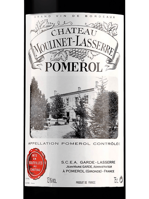 Château Moulinet-Lasserre Pomerol | Vivino English