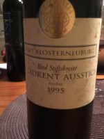 Stiftskellerei Klosterneuburg Ried Stiftsbreite St. Laurent Ausstich Trocken