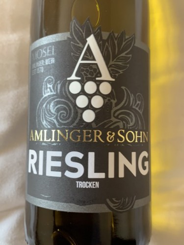 Amlinger & Sohn Riesling Trocken | Vivino Brasil