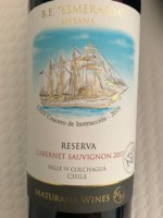 Maturana B.E Esmeralda Mesana Reserva Cabernet Sauvignon