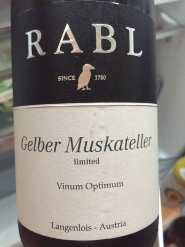 Rabl Gelber Muskateller Vinum Optimum | Vivino English
