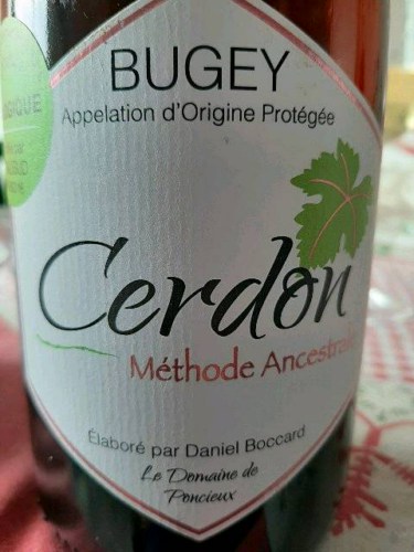 Daniel Boccard Cerdon Bugey Méthode Ancestrale Vivino US