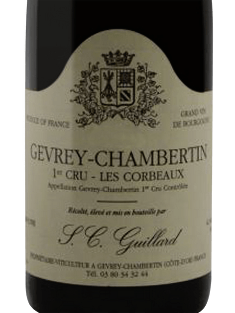 S.C. Guillard Gevrey-Chambertin 1er Cru 'Les Corbeaux' | Vivino