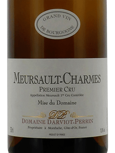 Meursault-Charmes 1er Cru
