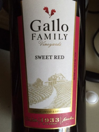Gallo Family Vineyards Sweet Red Wine Info